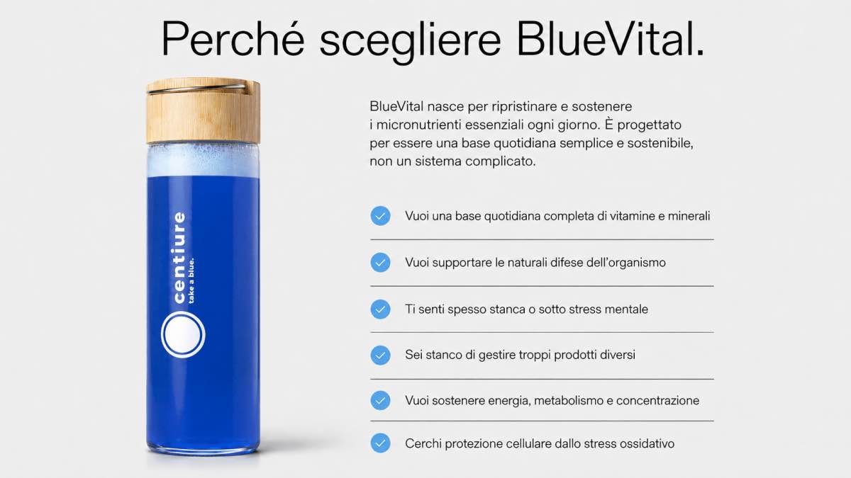 Slide perché scegliere bluevital