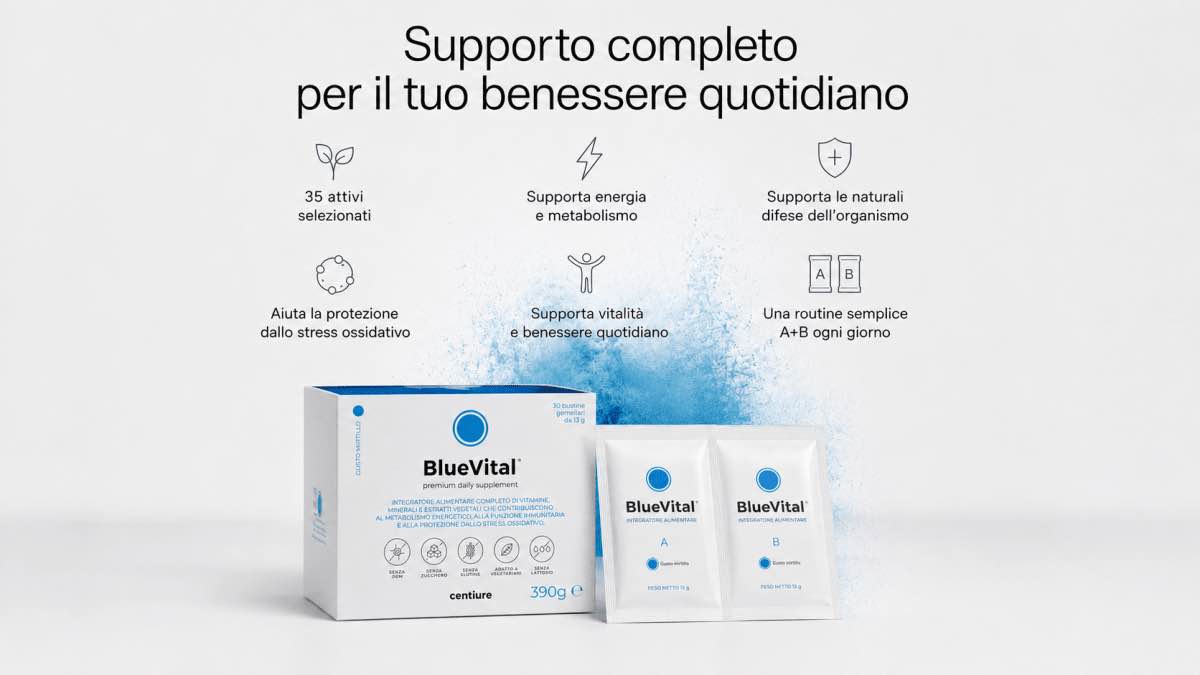 slide supporto completo bluevital